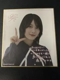 4枚】森田ひかる 櫻坂46 直筆サイン入りチェキ特製QUOカード応募券 抽