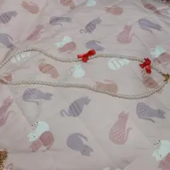 パールリボンストラップ　105センチ