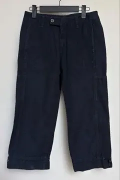 【ユニクロ】 カジュアルワークパンツ カーゴパンツ風 （サイドポケット付き）