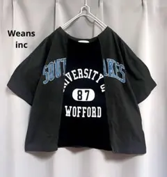WEARS INC 変形リメイクTシャツ 個性的 y2kのサムネイル