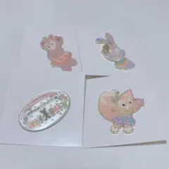 ダッフィー アンドフレンズ フロムオールオブアス ピンバッジ