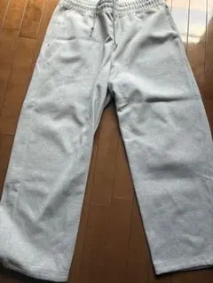 【UNIQLO :C】スウェットワイドパンツ（XL）グレー ユニクロシー