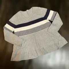 CCMFO-STRAIN 長袖ニット グレー