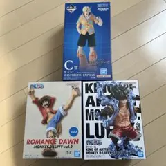 ワンピース フィギュアセット サンジ ルフィ