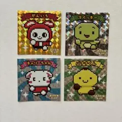 まいぜんシスターズ ステッカー　シール　４枚セット