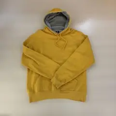 Champion イエローパーカー グレー裏地