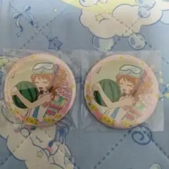 アイカツ 大空あかり 缶バッジ 2つセット