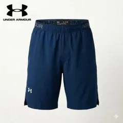 アンダーアーマー スポーツショーツ XL ネイビー 吸汗速乾 トレーニング 紺