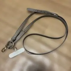 CASETiFY レザー調スマホショルダーストラップ
