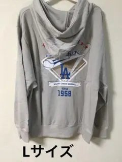 MLB　ドジャース　メンズ　トレーナー　スウェット　パーカー　メンズ　Lサイズ