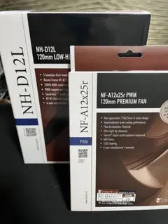 Noctua NH-D12L + NF-A12x25r セット 美品 即決