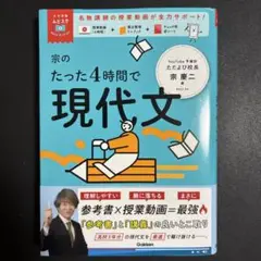 宗のたった4時間で現代文