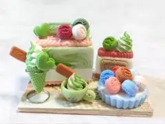 ミニチュアスィーツ　ロータスハートマカロンスィーツセット