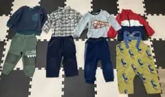【送料込】ブランド子供服 男の子8点 まとめ売り キッズ 90cm