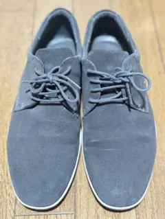 【6月25日まで出品】 ECCO グレー スエード レースアップシューズのサムネイル