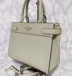 美品❢kate spade　2way ショルダーバッグ ライトグリーン