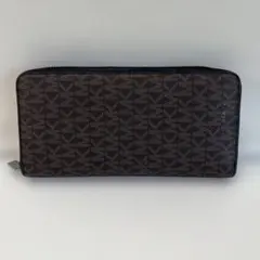 マイケルコース MICHAEL KORS 長財布 ブラウン系 レザー 中古のサムネイル