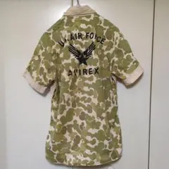 AVIRIEX U.S.AIR FORCEバッグデザイン　ミリタリーシャツ
