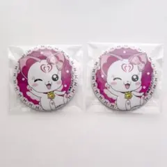 カラオケの鉄人 スイートプリキュア ハミィ 缶バッジ プリキュア コラボ カラオケの鉄人 コラボ スイートプリキュア ハミィ 缶バッジ 3点セット