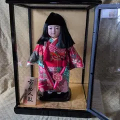 アンティーク古布着物　人形着物　市松人形着物　重ね着つき Yahoo!オークション - GM 5sdj① 市松人形 春幸作 日本人形 着物