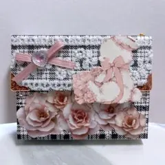 蛇腹ファイル おすそ分け ハンドメイド チェーン付き 261番