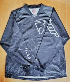 THOR モトクロスウェア Lサイズ グレー・ブラック THOR（バイク） Thor ソアー オフロードジャージ Pulse React