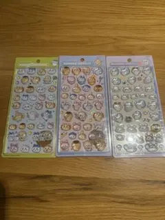 ボンドンドロップシール　ちいかわ　ハチワレ　モモンガ　うさぎ　くりまん　カニ