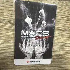 PHOENiCA ダーツカード MACS Design PHOENiCA ダーツカード MACS Design - メルカリ