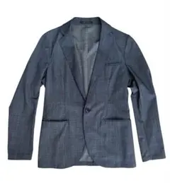 美品　アルマーニコレッツォーニ　テーラードジャケット　サマー　デニム　リネン 中古・古着通販】ARMANI COLLEZIONI (アルマーニ コレツィオーニ