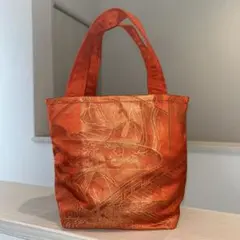 帯リメイク　トートバッグ　ミニ