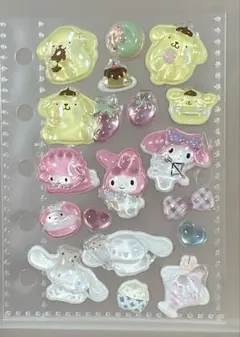 ボンボンドロップシール サンリオ おすそ分け