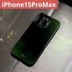 【新入荷】iPhone15ProMaxケース 緑のサムネイル
