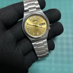 SEIKO 自動巻き 腕時計 ゴールド