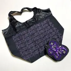アナスイ ケース付き エコバッグ 花 蝶