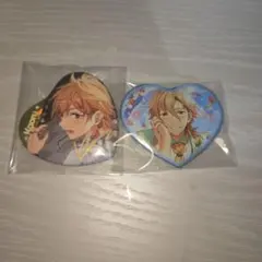 あんスタ！！　羽風薫　ハート缶バッジ