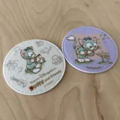 新品未使用⭐︎ ディズニー　ジェラトーニ　コースター　　ダッフィー　フレンズ