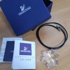 SWAROVSKI スワロフスキー 雪の結晶 ネックレスのサムネイル