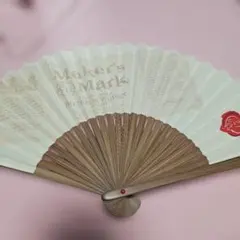 Maker's Mark 扇子 ノベルティ
