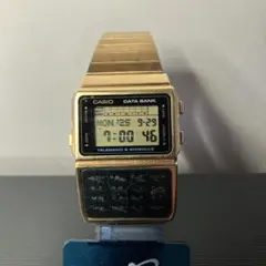 腕時計　CASIO DATABANK DBC-610 オダギリジョー 電池新品