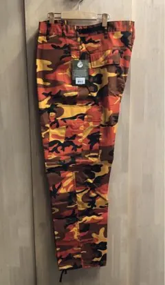 ROTHCO ロスコ BDU カーゴパンツ 6ポケ オレンジカモ 迷彩