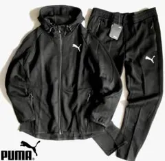 PUMA ブラック ジャージ上下セット
