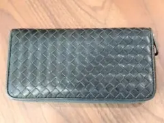 【最終値下げ】ボッテガヴェネタ イントレチャート ラウンドファスナー 長財布