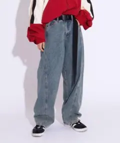 PUNYUS プニュズ バレルデニムパンツ サイズ4のサムネイル