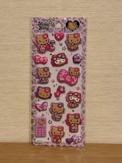 日焼けキティ　もちもちマシュマロシール　Hello Kitty サンリオ