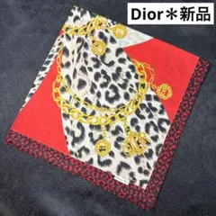 ★新品★ Christian Dior ハンカチ　スカーフ　大判　 A㉑