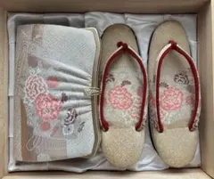 和装用バッグと下駄セット