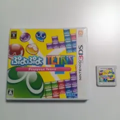 ぷよぷよテトリス 3DS ソフト ケース 操作説明シート付き