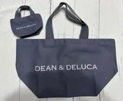 DEAN & DELUCA　チャリティートートバッグ　ブルーグレー S&ミニ