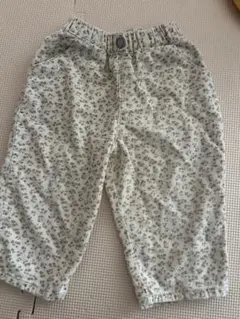 tete a tete 小花柄 コーデュロイ パンツ 90cm