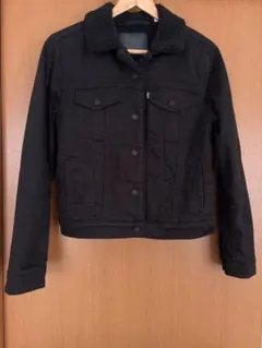 ボア デニムジャケット